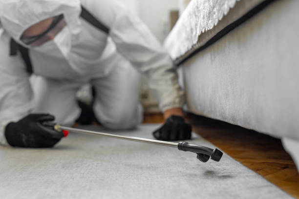 Professional Mosquito Control technician working in Lithia Springs, GA